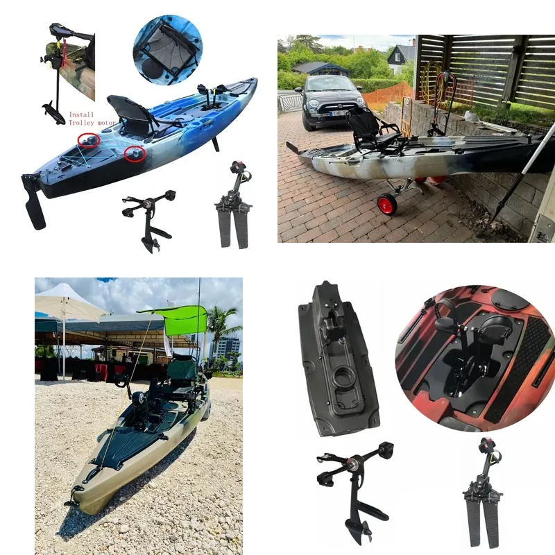 Fishing Kayak Sit On Top - 싱글 페달 전기 모터 낚시 모터