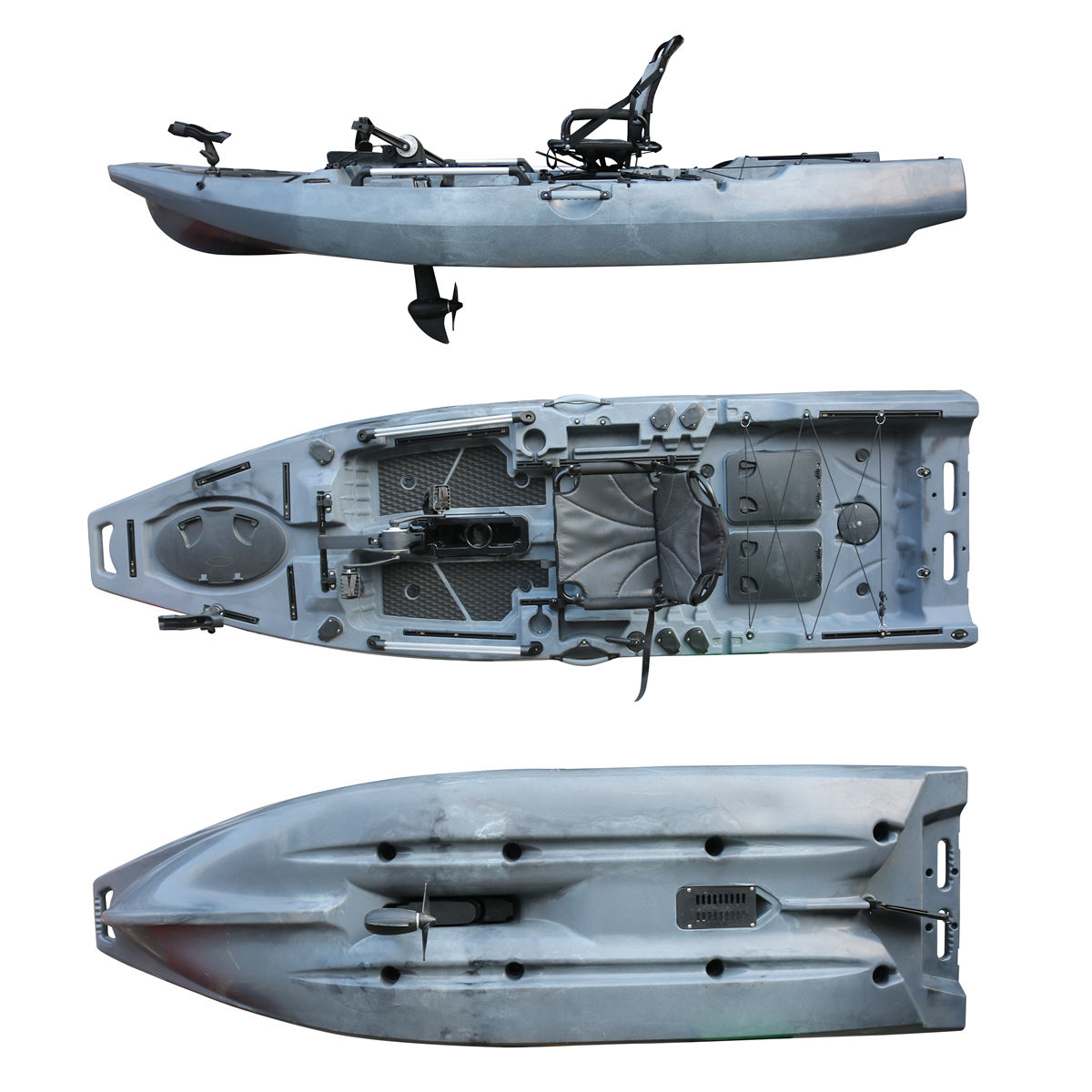 Fishing Kayak Pedal Drive - 바이킹 2026 1인용 낚시 카약 페달