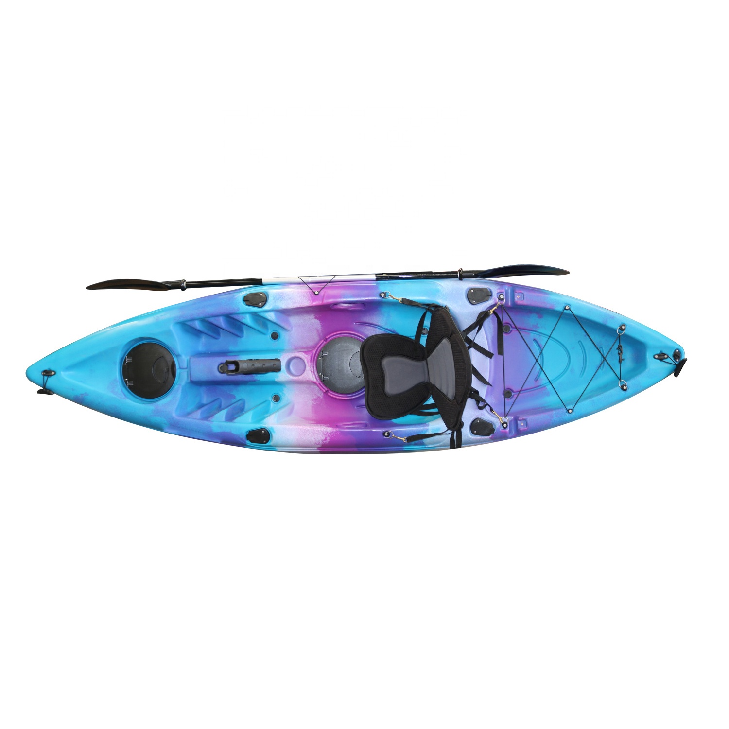 Fishing Kayak Sit On Top - 2026년형 10피트 1인용 플라스틱 싯온탑 카약