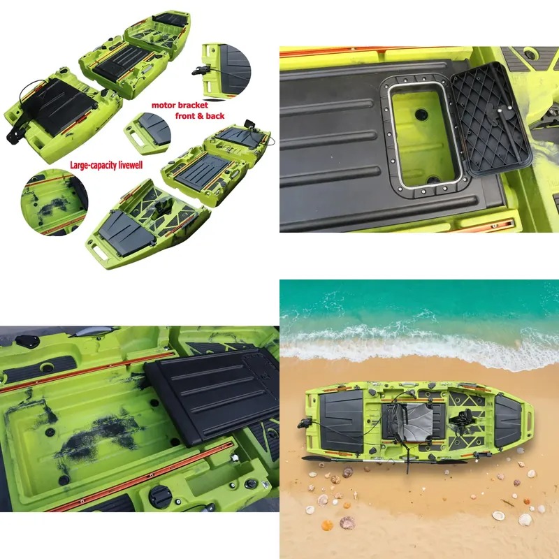 10피트 핀 프로펠러 페달 드라이브 카약 모듈식 싱글  - Fishing Kayak Pedal Drive 리뷰 및 가격
