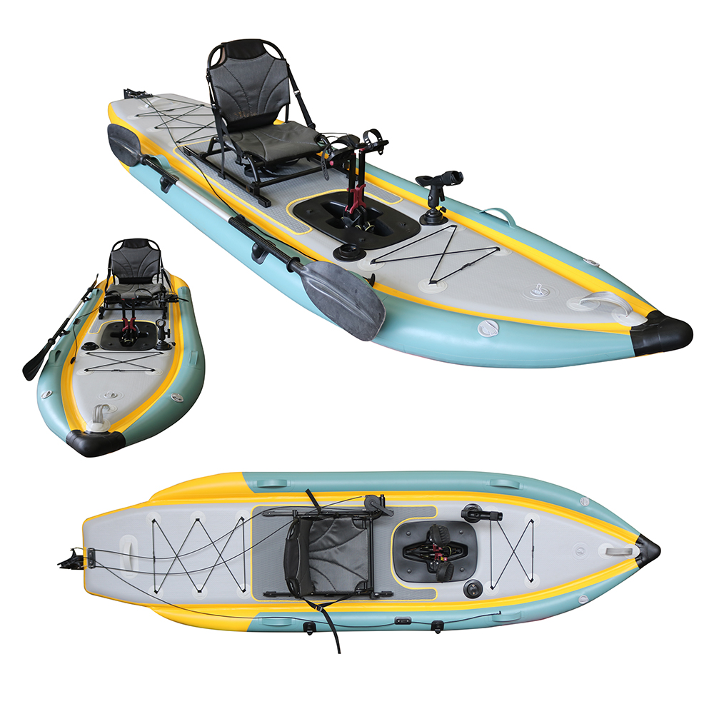 페달 추진 접이식 풍선형 PVC 싯온탑 낚시 카약 3. - Fishing Kayak Sit On Top 리뷰 및 가격