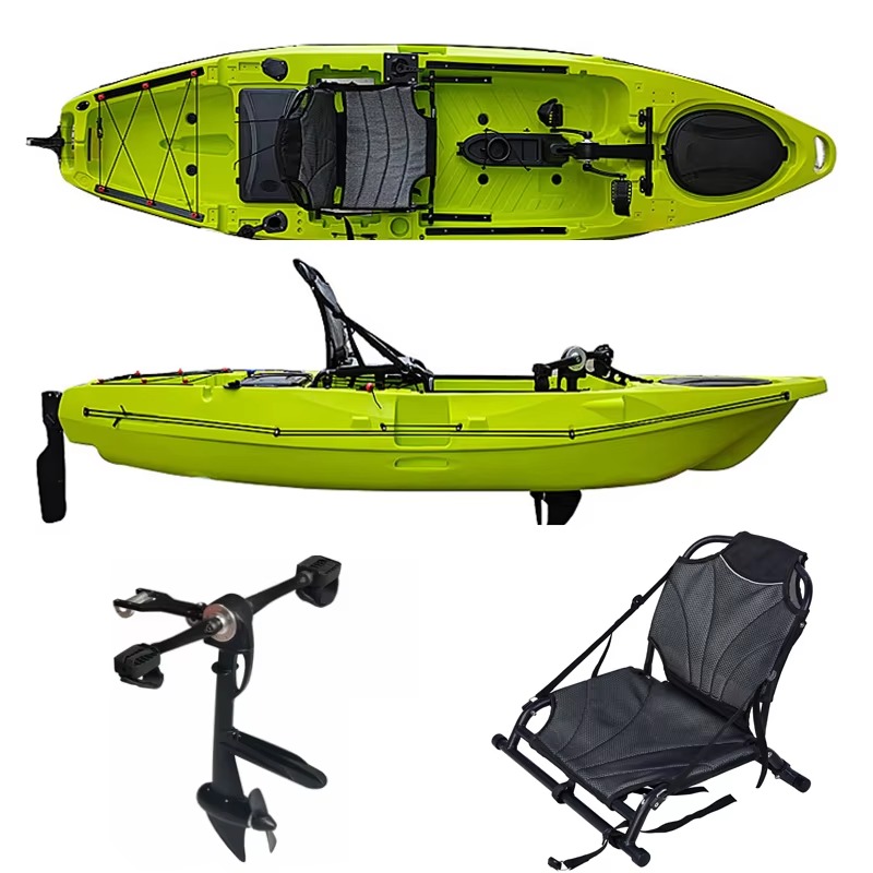 OEM 플라스틱 1인용 페달 구동 카약 (프로펠러 드라 - Fishing Kayak Pedal Drive 리뷰 및 가격