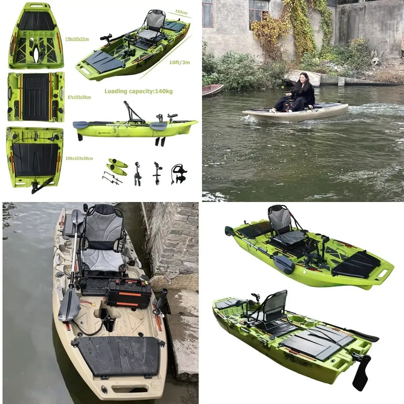 10피트 핀 프로펠러 페달 드라이브 카약 모듈식 솔로  - Fishing Kayak Pedal Drive 리뷰 및 가격