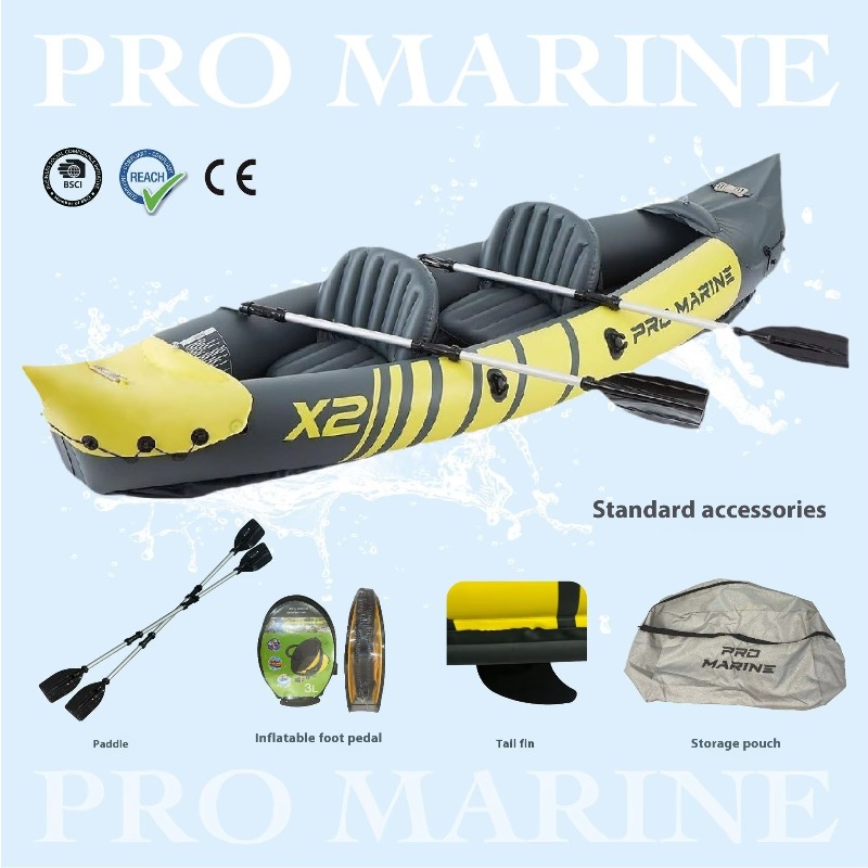 다목적 팽창식 보트 (스피드보트 및 카약용) - 해외  - Fishing Kayak Inflatable 리뷰 및 가격